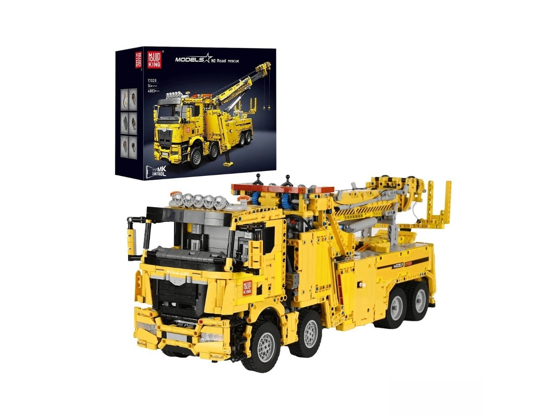 Mould King Remote Controlled Fire Rescue Truck 17028
