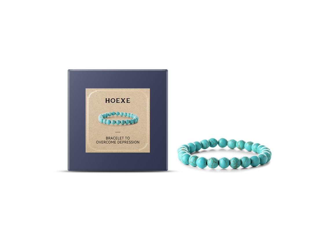 Pulsera turquesa para superar la depresión