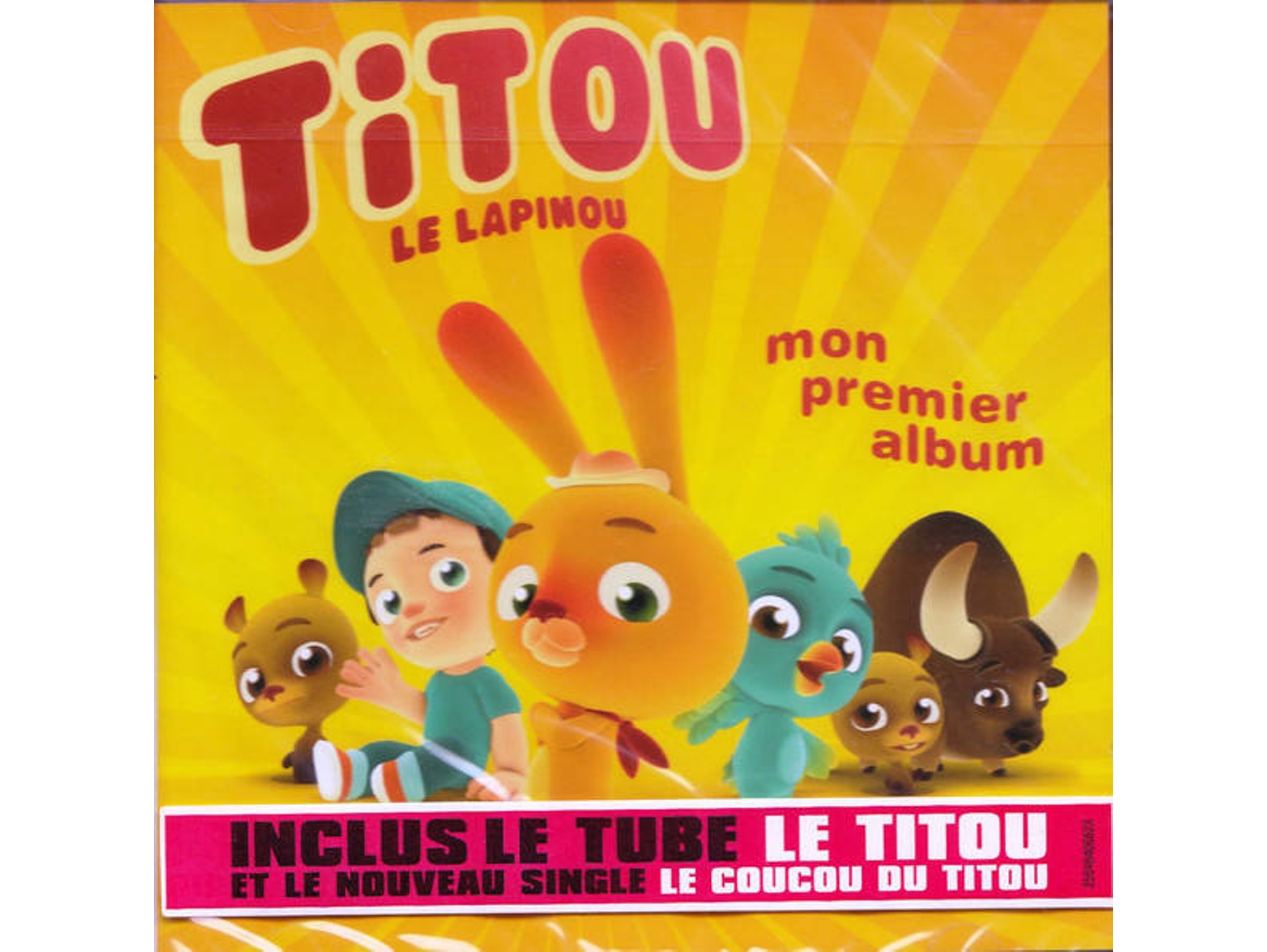 CD Titou Le Lapinou - Mon Pays C'est L'amour (1CDs)