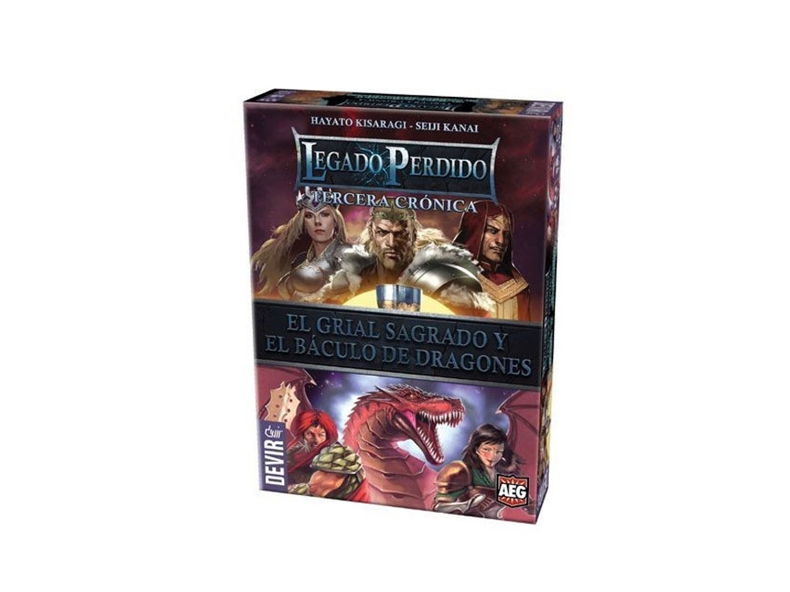 Juego Legado Perdido 3 El Grial Sagrado Y El Báculo De Dragones Devir Devirp22