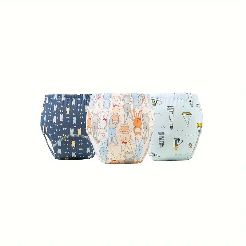 Pañales para bebé, pañales de entrenamiento, pañales de tela lavables y antifugas, talla 100 Siurn (aptos para gatos de 16 a 26 años)