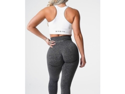 Leggings De Spandex Moteados Sin Costuras Nvgtn Para Mujer, Cintura Alta, Ideales Para Entrenamiento, Fitness Y Yoga.