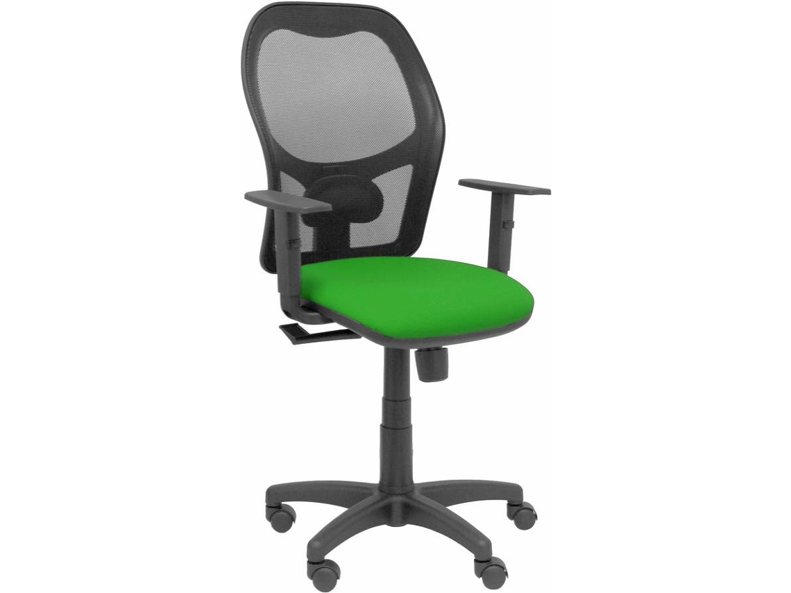 Silla Operativa PYC  Alocén Verde (Brazos Ajustables - Malla)