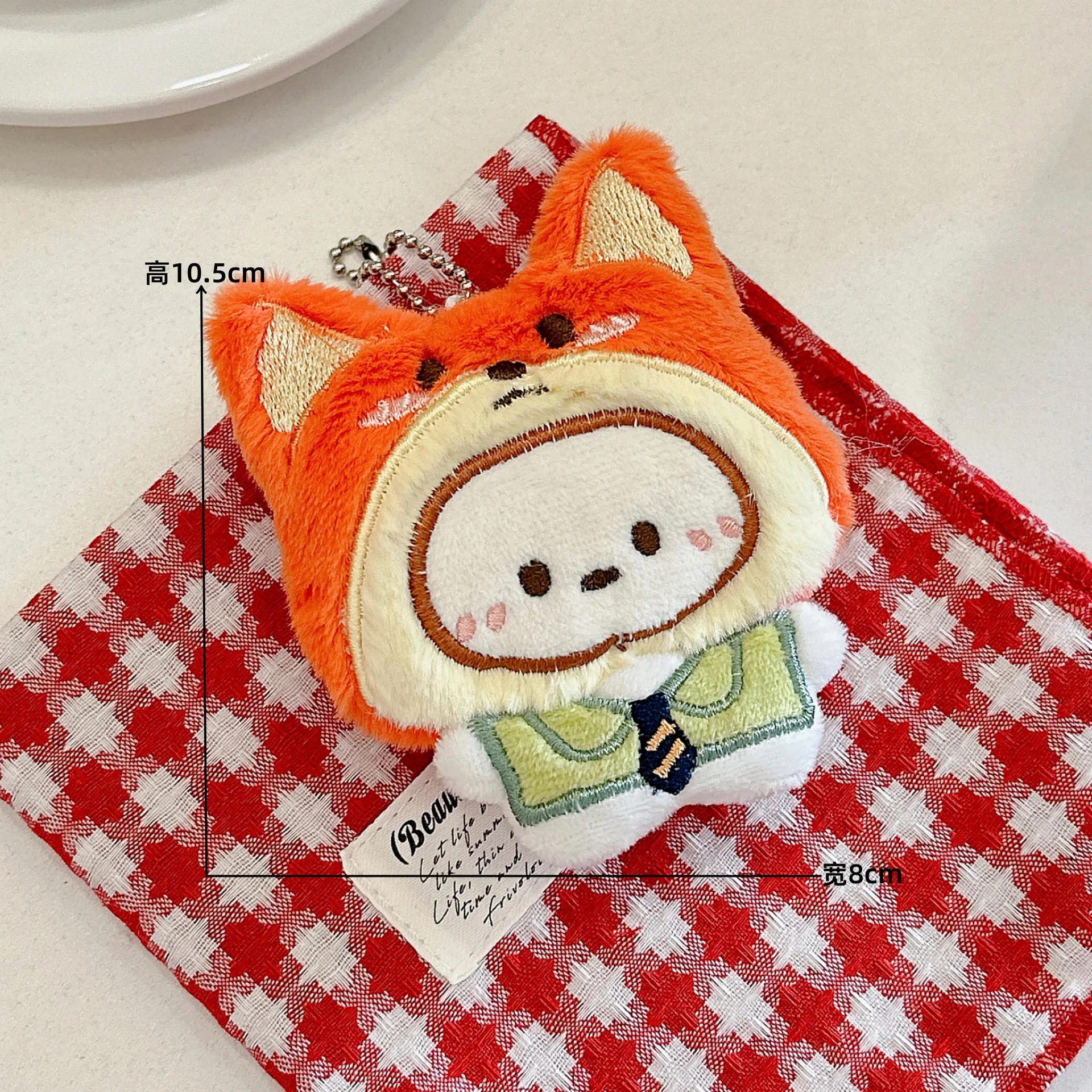 (estilo 2) Llavero De Peluche De Animalito Adorable Con Temática De Zootopia, Colgante Suave