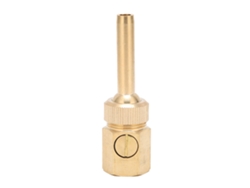 Boquilla De Latón Ajustable Con Válvula Para Estanque, Rosca Hembra De 1/2" (20 Mm).