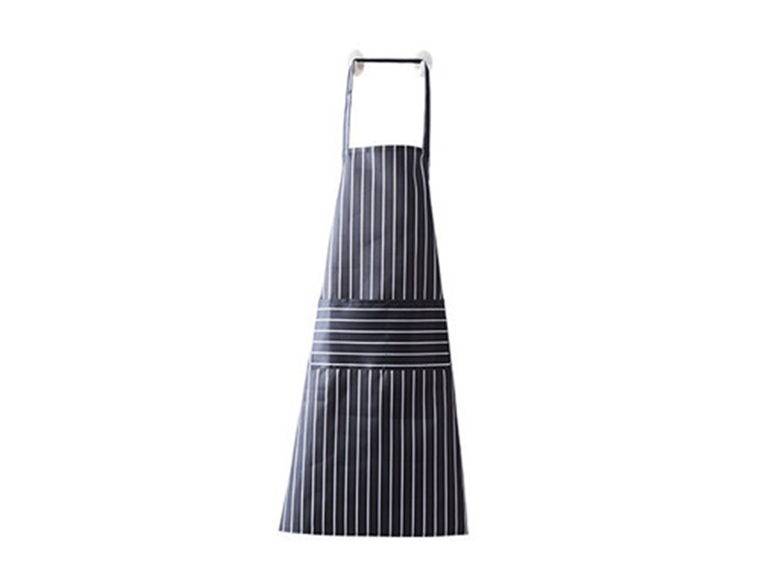 Delantal De Cocina Simple Con Rayas, De Algodón Y Lino, Sin Mangas, Para Hogar, Cocinas, Pastelerías Y Cafeterías