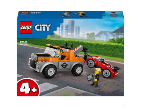 LEGO City Coche Deportivo Camión Remolque y Reparación 60435