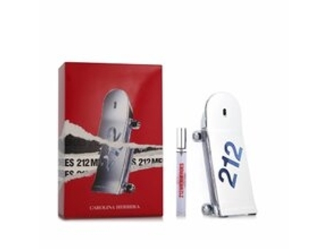 CAROLINA HERRERA 212 Men Heroes Dárková Sada Edt 90 Ml a Miniaturka Edt 10 Ml 90Ml