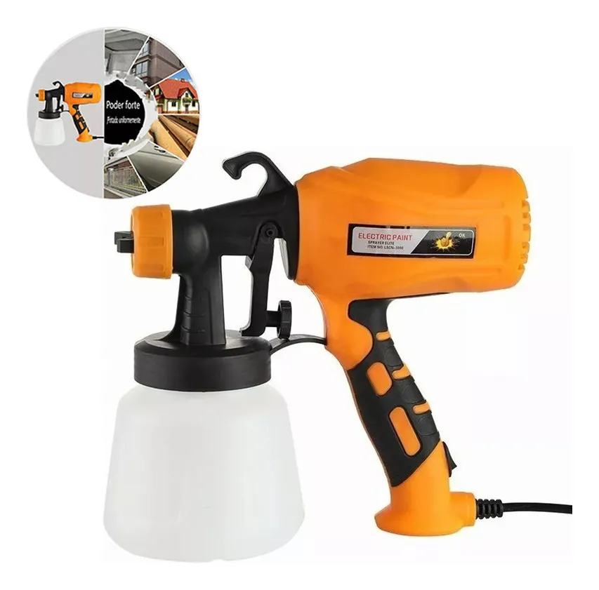 Nueva pistola pulverizadora de pintura eléctrica vayotoy de 550 W