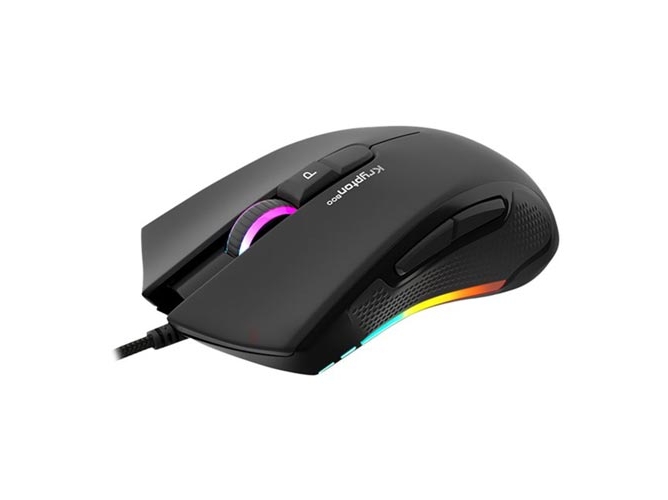 Ratón GENESIS Krypton (Óptico - 10200 dpi - Negro)