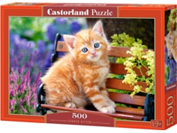 Puzzle CASTORLAND Ginger kitten (500 Piezas)