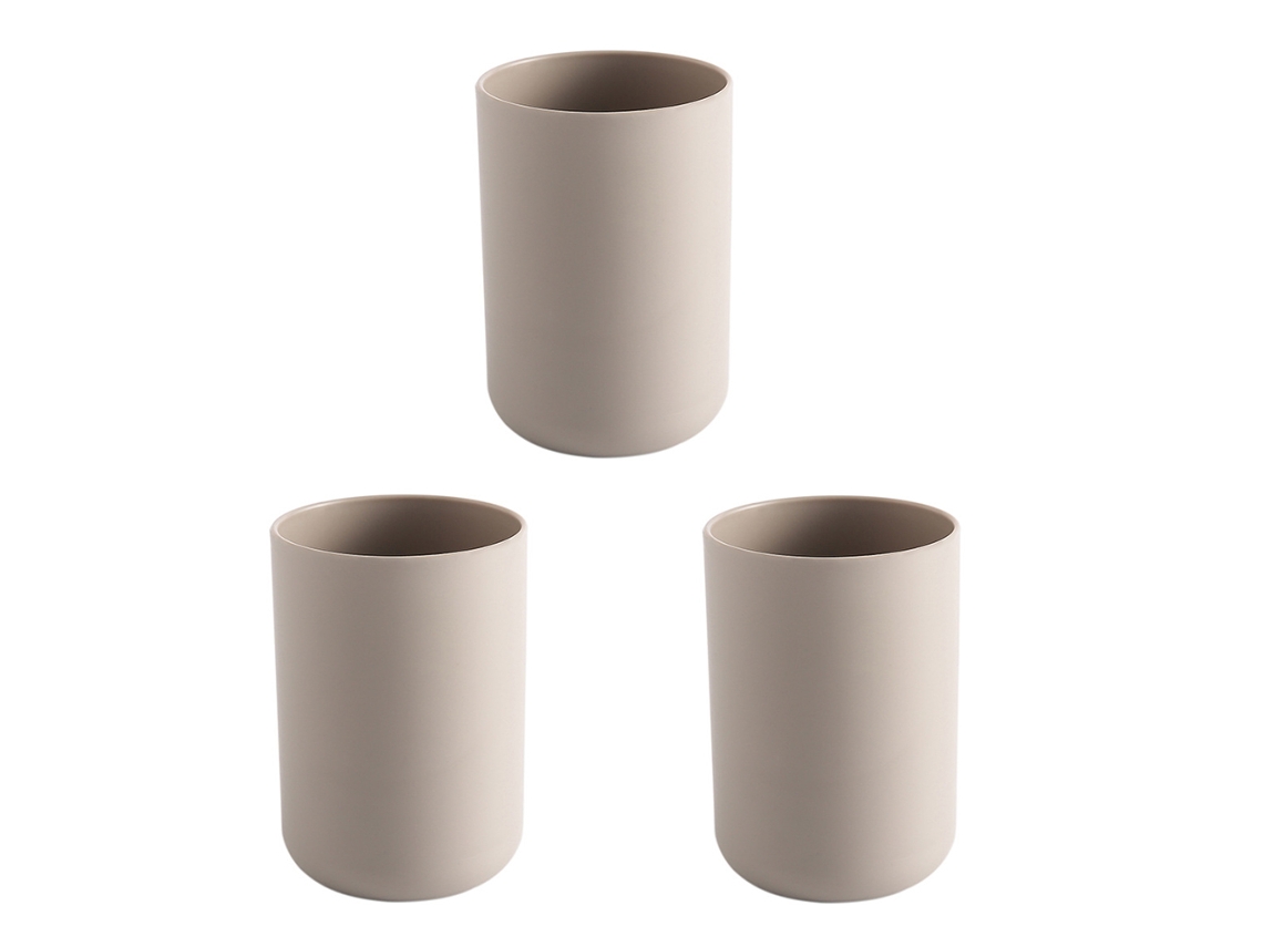 VVJIJILLY 3 Copos De Bochecho Simples Para Casal, Casa De Banho