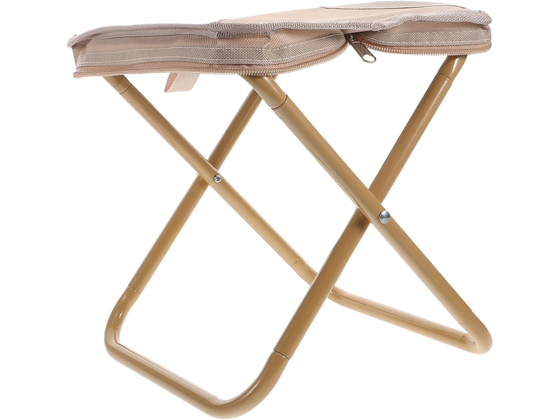 Taburete Plegable Para Acampar Amosfun, Resistente Estable Camping Picnic
