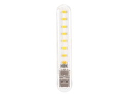 Rebe-lámpara De Lectura Mini Led Para Escritorio, Luz Nocturna De Alta Brillo (blanco Cálido)