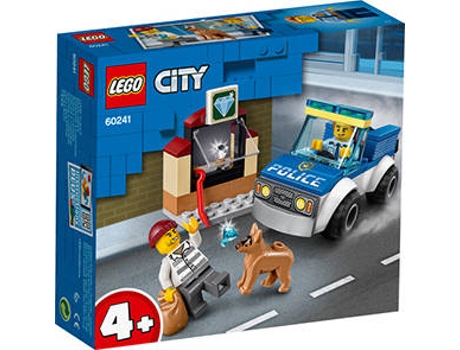 LEGO City: Police Unidad de Perros Policía (Edad Mínima: 4 - 67 piezas)