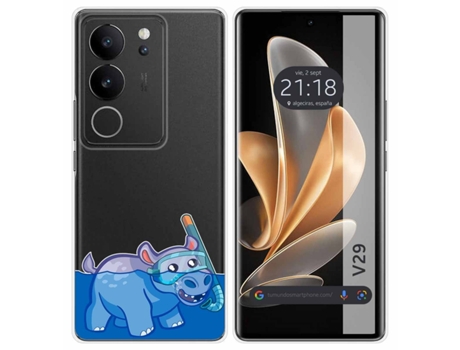Funda Diseño Hipo para Vivo V29 5G TUMUNDOSMARTPHONE Silicona Multicolor