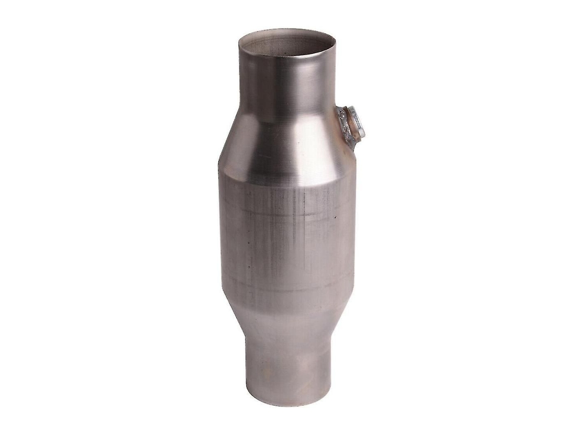 1 Unidad De Convertidor Catalítico Universal Hilado De 2,5 Pulgadas De Acero Inoxidable De Alto Flujo 425250 Para Escape.
