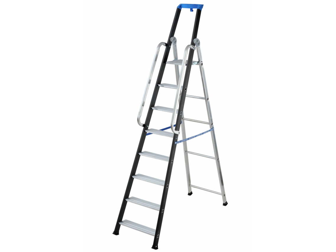 Gierre-AL756-Escalera profesional de aluminio de tijera Stabila Pro (7 peldaños)
