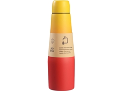 Botellas de agua Slowmoose de acero inoxidable, botellas deportivas aisladas, térmicas, de gran capacidad.