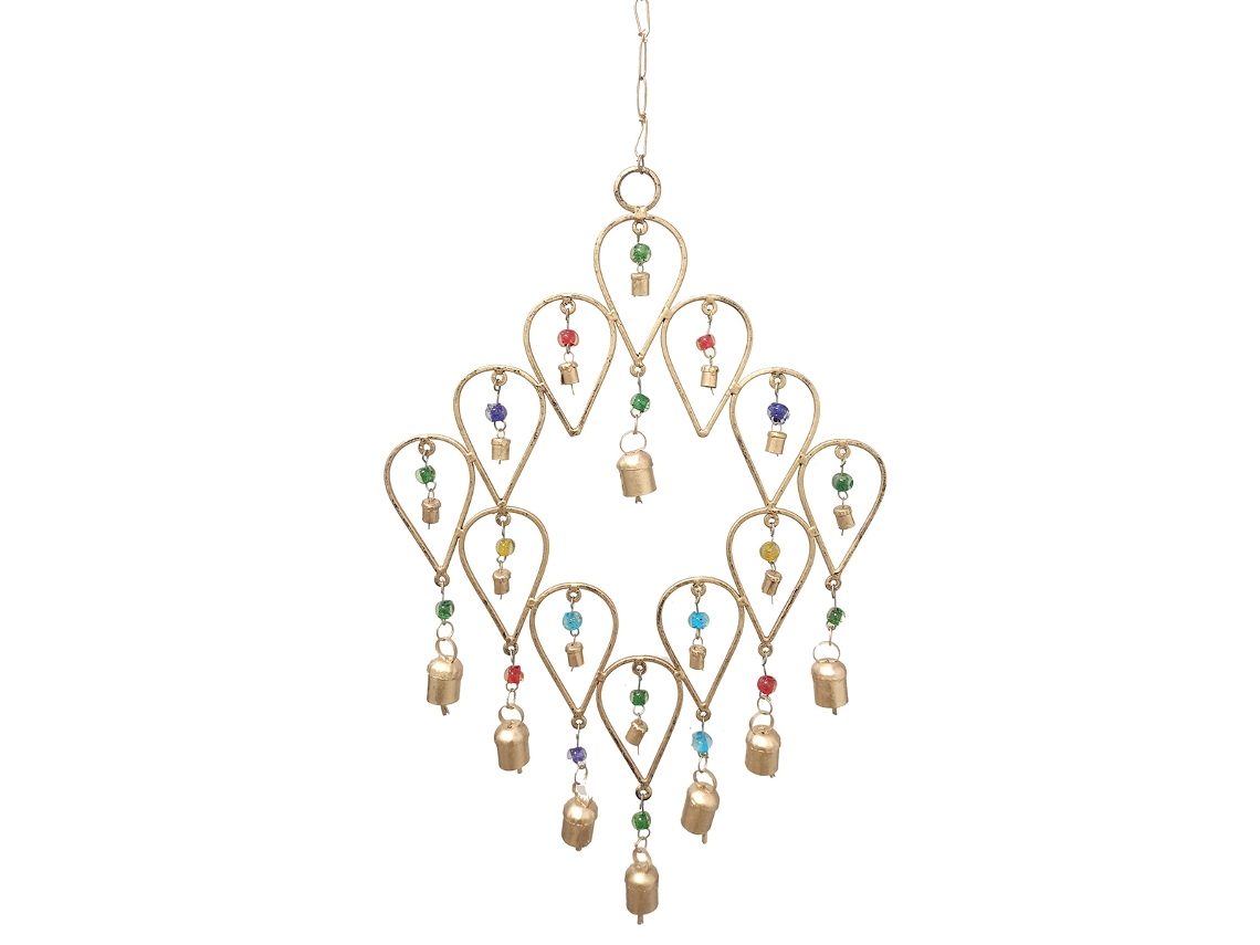 ORIGEN Home Decor Movil Colgantes Metal Marrón 72x35x3cm BY SIGRIS