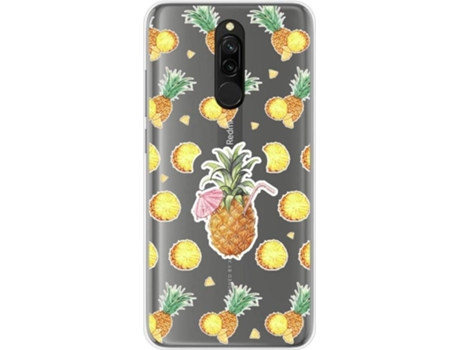 Carcasa Xiaomi Redmi 8 TUMUNDOSMARTPHONE Dibujos Transparente Multicolor