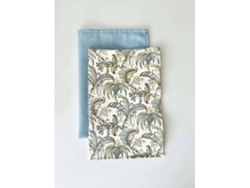 Juego 2 Paños De Cocina ILMH BY I LOVE MY HOME 48x70cm - Estampado Cornucopias Y Azul