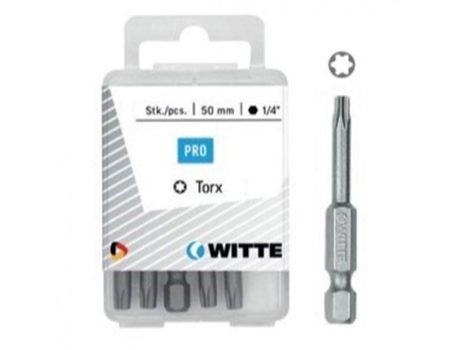 WITTE-429603-5 puntas en cajita de plástico largo 50 mm (t 10)