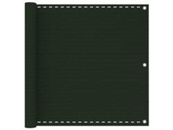 Toldo para balcón VIDAXL Verde (90x600 cm)