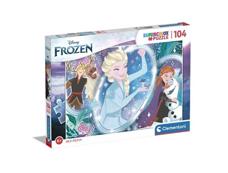 Puzzle Frozen 104 Piezas Cle25737 CLEMENTONI