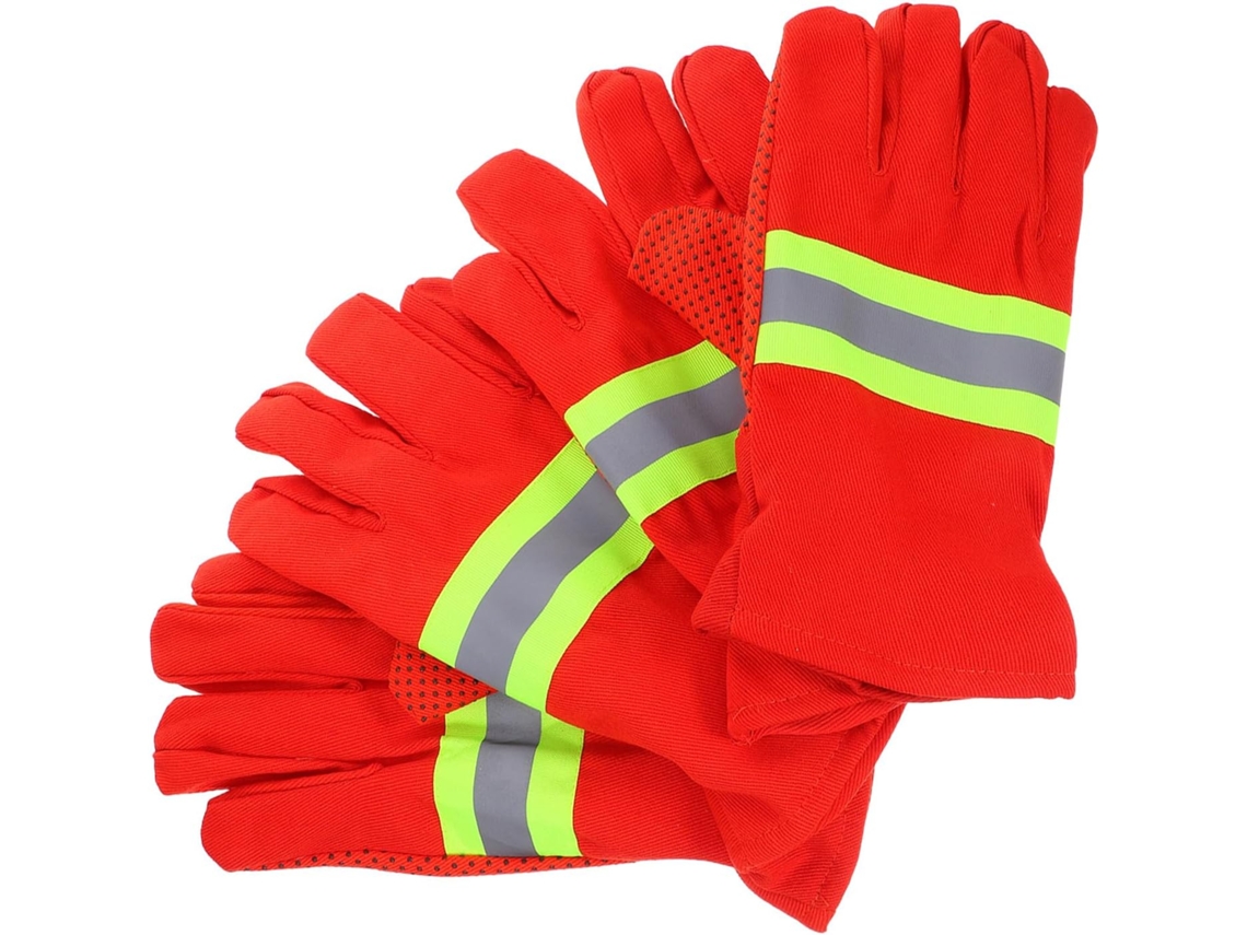 Guantes Protección Contra Incendios Calor, 2 Pares