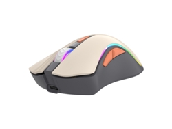 Ratón mecánico inalámbrico para juegos Yizhood XYH52 2.4G RGB, 10 millones de pulsaciones, modos de iluminación RGB, 3200 ppp, 11 teclas grises