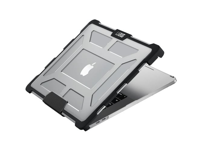 Urban Armor Gear plasma para apple macbook pro 13.3 late 2016 mid 2018 funda con militar estadounidense case transparente uag 13 carcasa ice mbp134g
