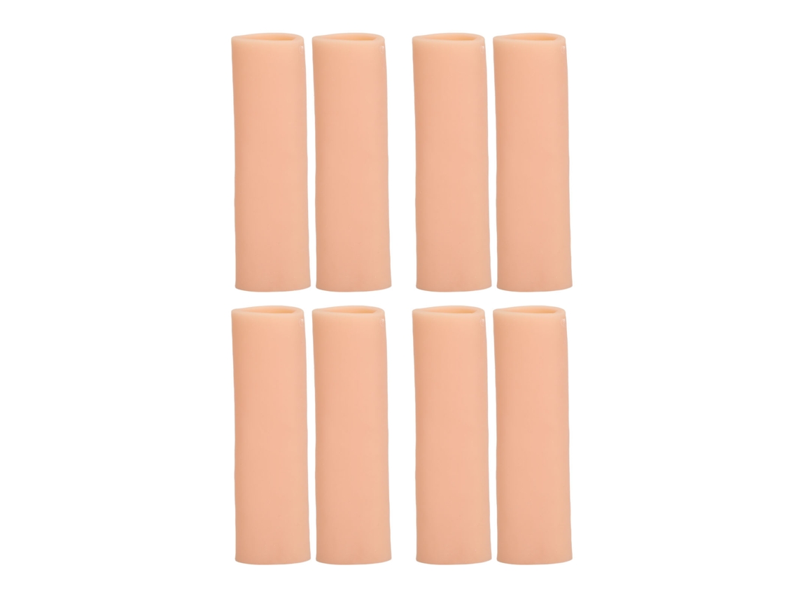 4 Pares De Mangas De Dedos Reutilizables Y Transpirables Para Zapatos Con Protección Contra Ampollas