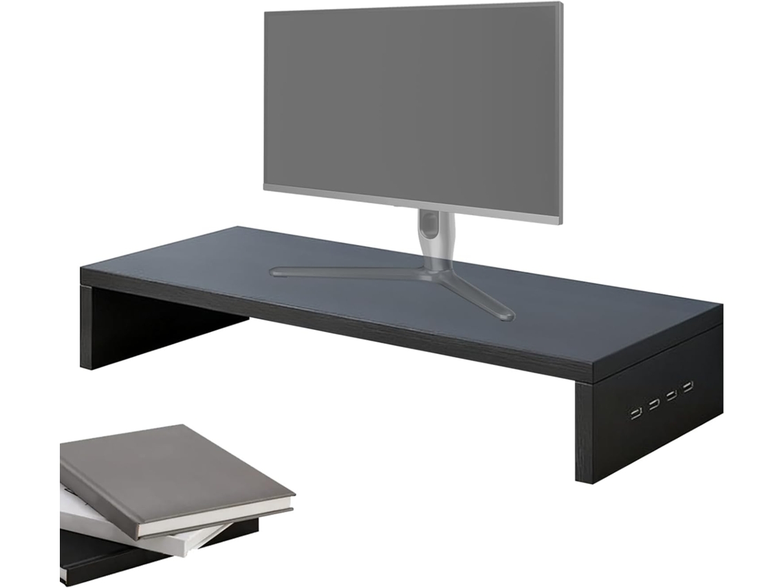 O Soporte Para Monitor Estantes Con Ventilación | Carro Para Impresora De Oficina