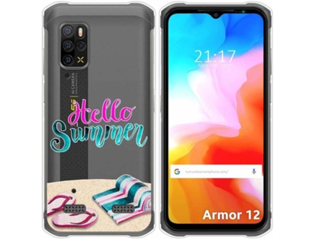 Carcasa Ulefone Armor 12 5G TUMUNDOSMARTPHONE Dibujos Transparente Summer Multicolor