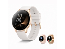 Smartwatch CHRONUS de 1.32'' con Pantalla táctil Monitor de Fitness Plata