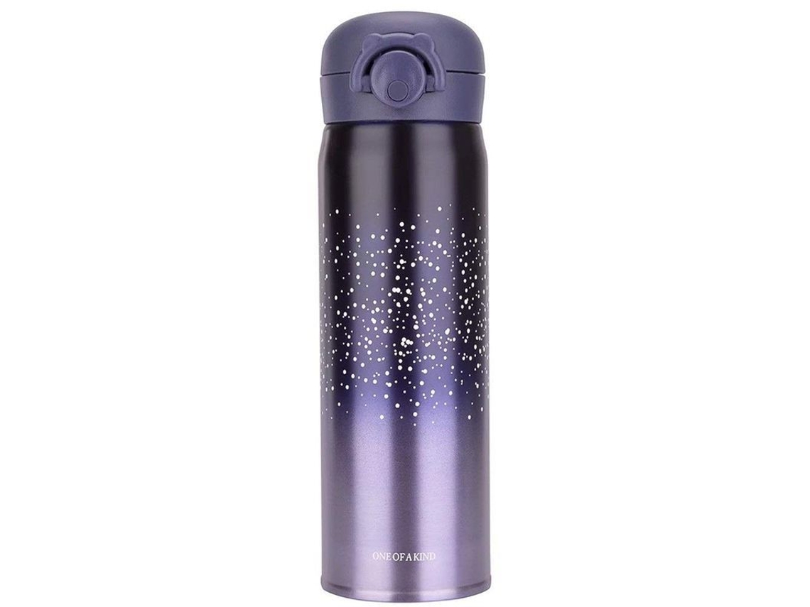 Taza térmica Linjou de acero inoxidable de 500 ml, diseño ergonómico, ideal para agua, té, café y otras bebidas.