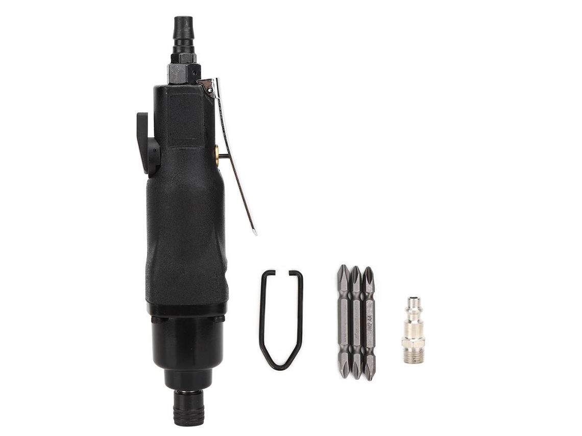 Destornillador Neumático 10h Con Potente Par Motor, Conexión Industrial Europea.