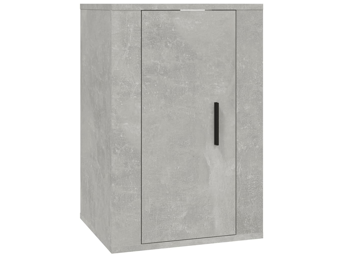 Mueble TV de pared 40x34,5x60 cm Gris Cemento MAISON EXCLUSIVE