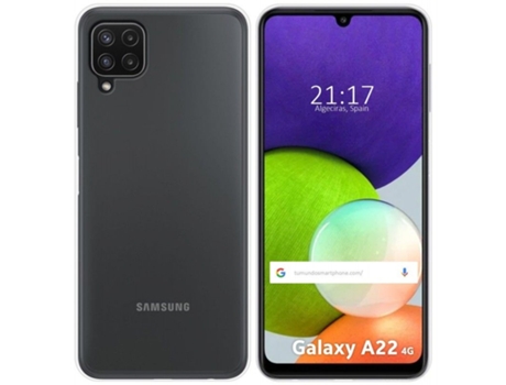 Carcasa Samsung Galaxy A22 4G / M22 TUMUNDOSMARTPHONE Silicona Transparente