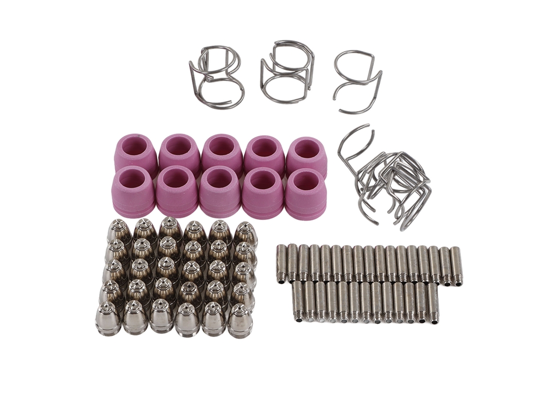 Kit De Consumibles Para Antorcha De Corte Por Plasma, 80 Piezas, Para 40 50 60a Sg 55 Ag 60 Wsd 60