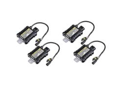 4 balastos bixenón HID de 55 W y 12 V, diseño digital delgado H1, H3 y H3c