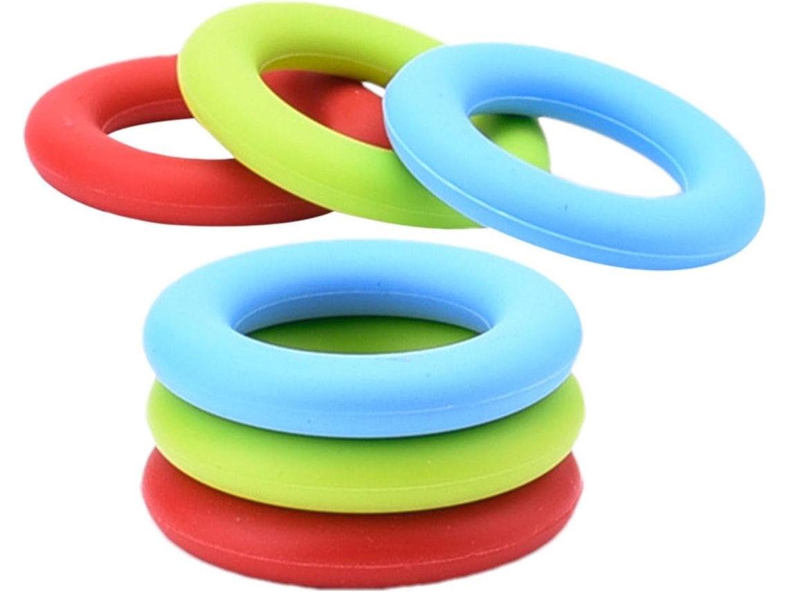 Juego 6 Posavasos Redondos Reutilizables Silicona Antideslizantes Para Cafetería, Oficina, Mesa,
