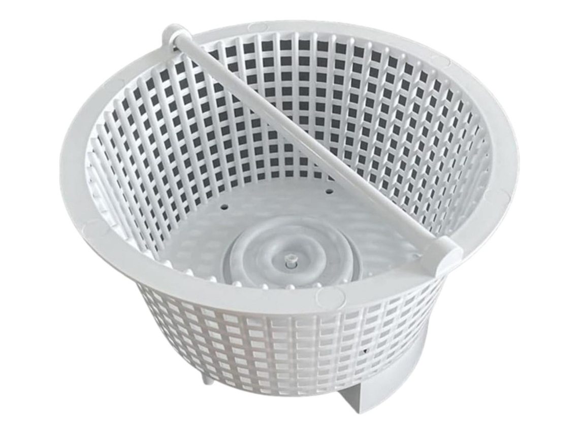 Cesta de skimmer para piscina al aire libre de la colección White Leaves slowmoose