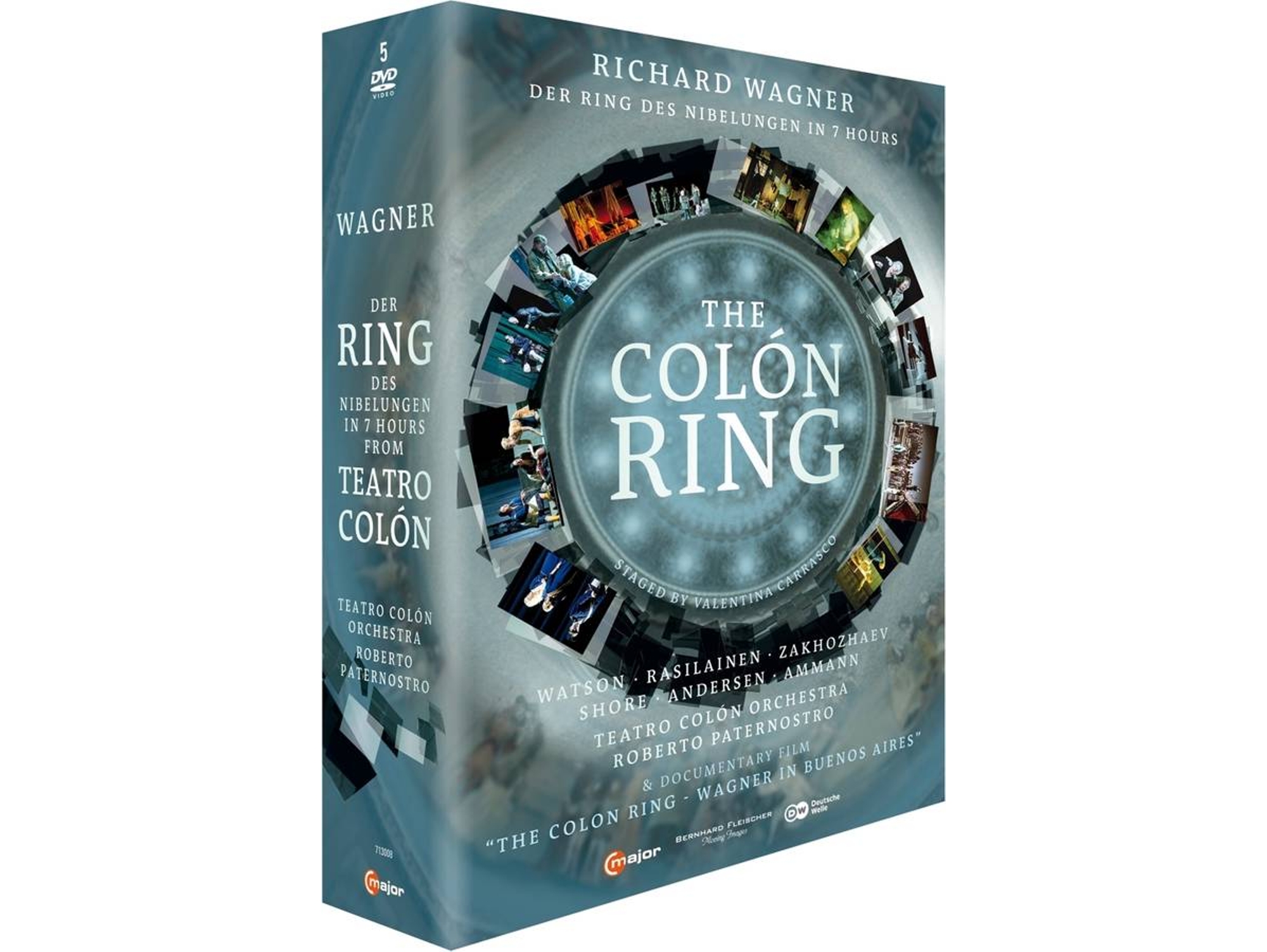 DVD-Video Album Paternostro,Roberto/Teatro Colón - The Colón Ring (5 CDs)