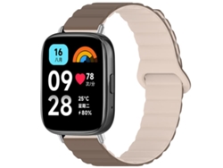 Correa magnética de silicona para Redmi Watch 3 Active / Lite - Brillante
