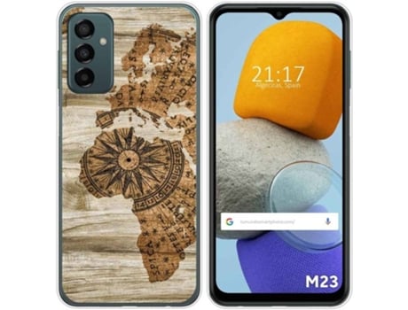Carcasa para Samsung Galaxy M23 5G TUMUNDOSMARTPHONE Dibujos Madera 07 Multicolor