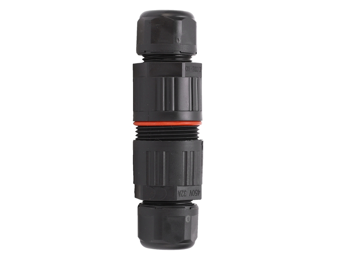 2026as-conector De Cabo Ip68 Impermeable Pa66 Retardante De Fuego Cabo A Cabo Accesorios De Lámpara Cdf-200/3(pct23)