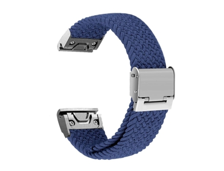 Correa Trenzada Flexible para Garmin Instinct Crossover Azul VEANXIN