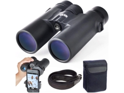 Binoculares 8x32 unisex para exteriores, aves, viajes, paisajes, caza, conciertos, deportes, juegos, negro Bestvite